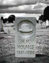 Load image into Gallery viewer, Small H. H. Holmes Pro Tombstone