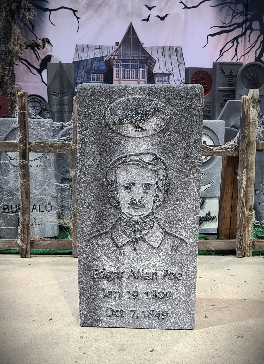 Edgar Allen Poe Tombstone Version 2