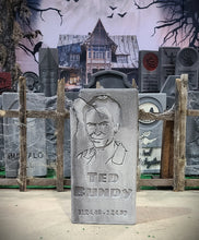 Load image into Gallery viewer, Ted Bundy small tombstone
