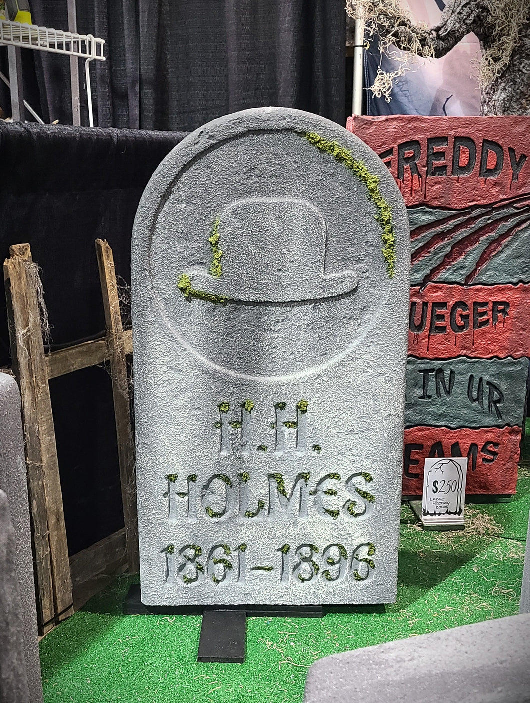Large H. H. Holmes Pro Tombstone