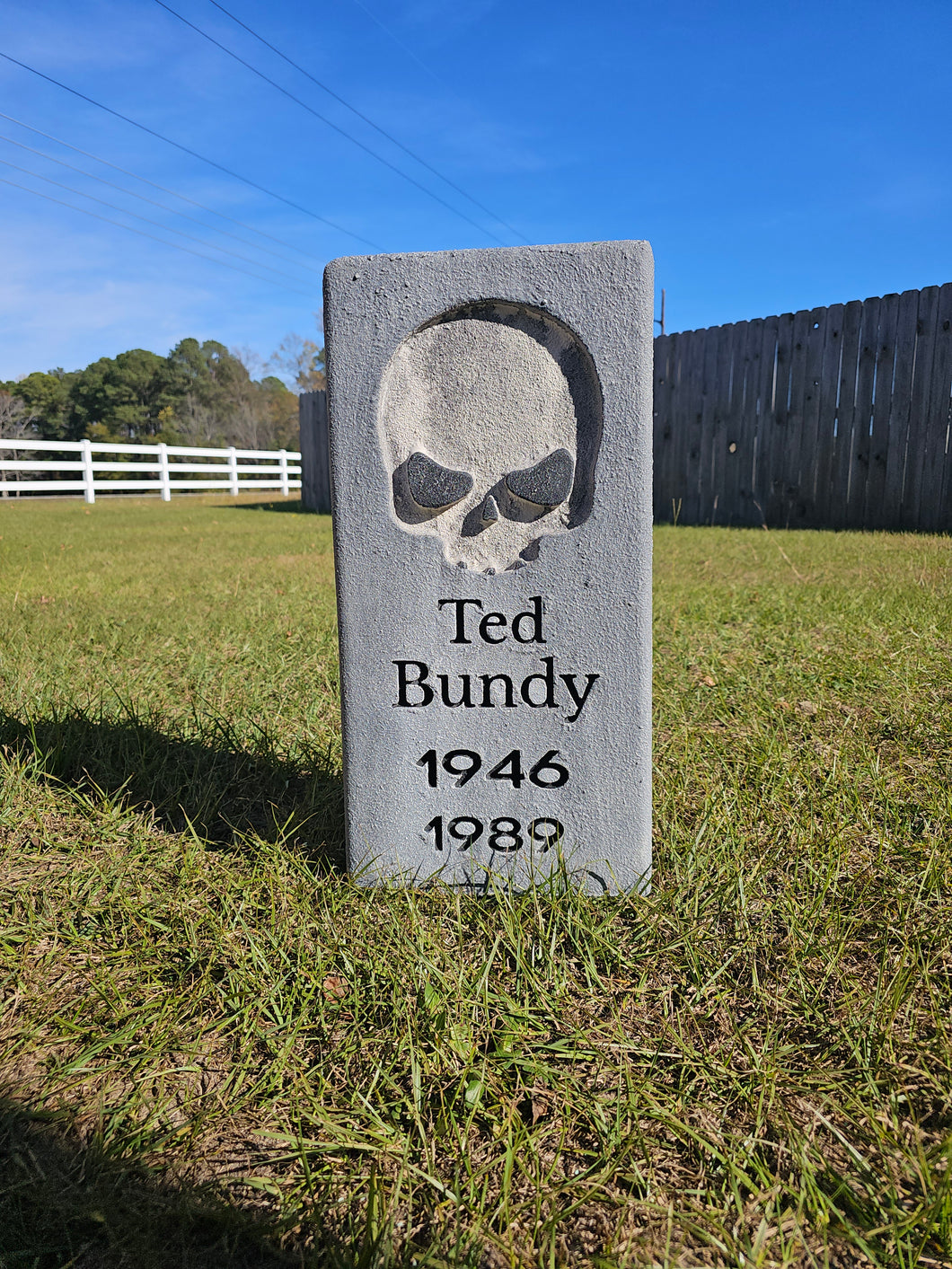 Ted Bundy Tombstone Black Friday Deal
