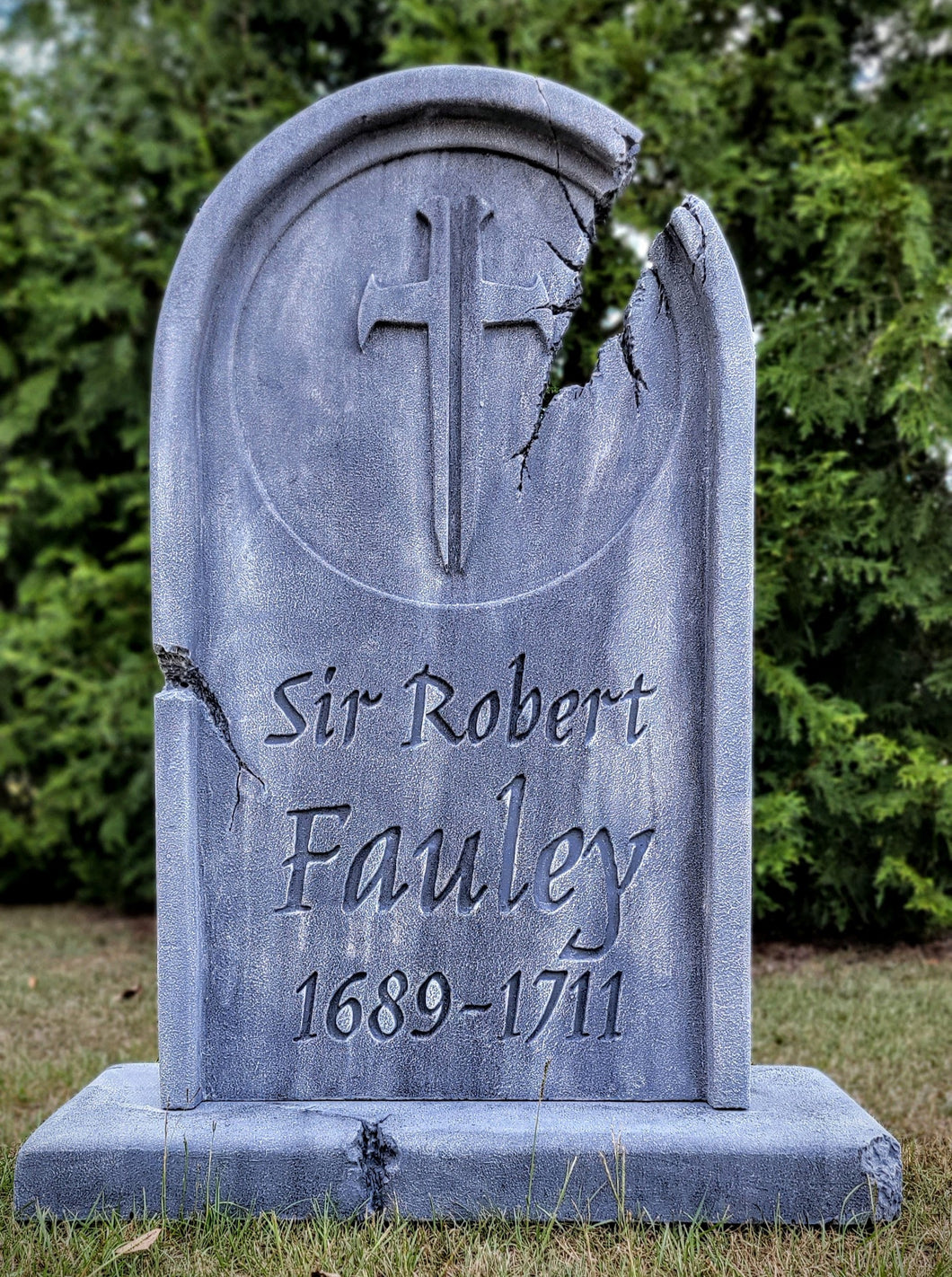 Sir Robert Fauley Tombstone